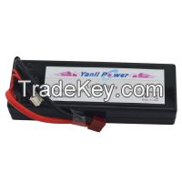 Sell RC Car LiPo Battery 2S2P 7.4V 6500mAh 50C