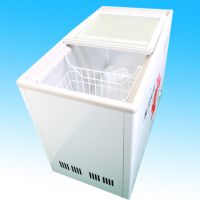 Sell Refrigerator SCD-180 plain glass door, dual temperature