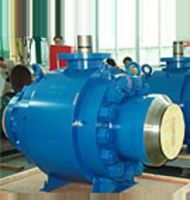 Sell metal seated trunnion mounted ball valve