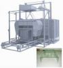 Glass table bending tempering furnace