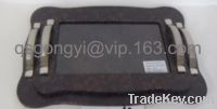 Sell faux leather wooden trays used in hotels, kitchen