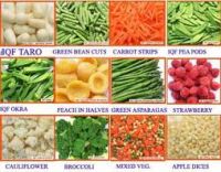 Sell Frozen Fruits & Vegetables