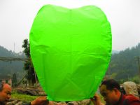 sell  green blank  sky Lantern