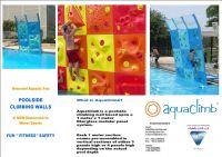 Aquaclimb Poolside Wall Climbing