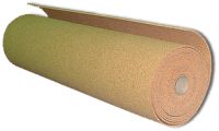 Sell cork underlayment in sheets and rolls