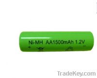 Sell ni-mh AA1500 1.2V rechargeable battery for DVD, MP3, digital ca