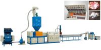 Sell strand cutting conical single screw pelletizing line