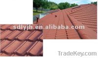 Sell stone chip coated steel roofing tile