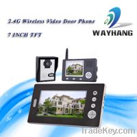 2.4G wireless video door phone