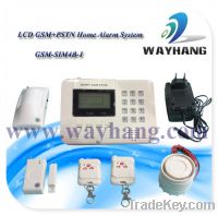 Sell LCD GSM &PSTN Dual Network Home Security System House Alarm