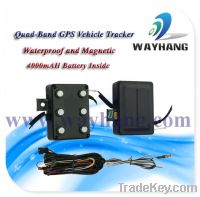 Sell Water-Proof 4000mAH Battery Car Vehicle GPS Tracker