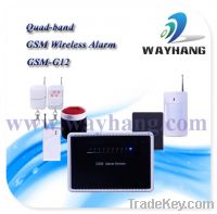 Sell New Quad-band GSM Home Security Wireless  Alarm System