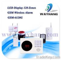 Sell Wireless 120 Zones GSM Alarm System with voice prompt