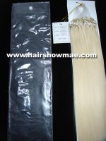 Sell Micro Ring Human Hair Extension, Loop Ring Human Hair  Extensions