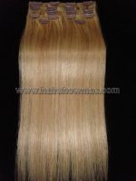 Sell Clip in Indian Remy Hair Extension Tangle Free