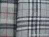 Sell plaid woolen fabric