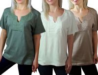 Sell Tone to Tone Embroidered Indie Tunic Tops