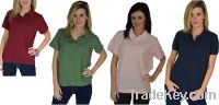 Sell Womens size Casual White Organic Cotton Polo T-Shirt