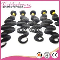 hot beauty body virgin brazilian hair extension/5a grade cheap 100% brazilian virgin hair