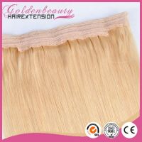 tangle and shedding free 100%   Flip In Hair Extension Human Remy hair