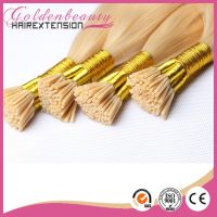 Factory Supply Wholesale Cheap i Tip Pre Bonded Hair Extensions