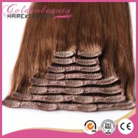 Hot Selling Wholesale Clip Remy Human Hair Clip In Hair Extension