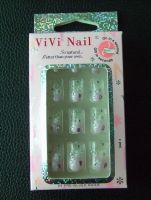 Sell 24 Pcs Pre-Glued Art Nail/art nail tip/nail tip