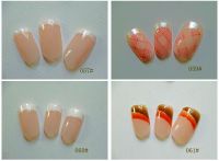 Sell Designed nail tips/airbrushed nail tips