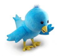 Twitter Bird Custom Stuffed Plush Toy