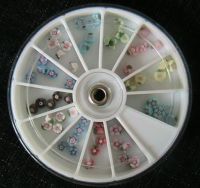Sell  nail jewelry system:ceramic flower