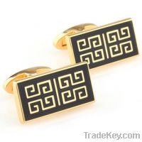 cufflink  set with enamel