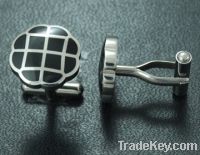 sell men cufflink, stainless steel cufflink