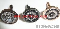 Sell Round cufflink with crystal