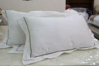 down feather pillow, hotel pillow, hospital pillow, 100% cotton pillow case with different filling