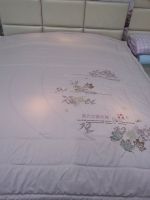 modal material summer quilt, modal summer comforter with good looking embroidred