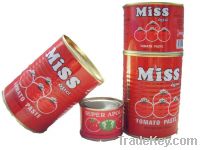 Sell all specifications of canned tomato paste