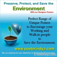 Save Environment Posters