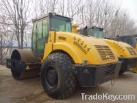 Sell single drum double vibration road rollerLT214