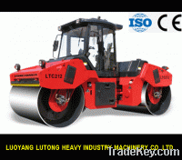 hydraulic double drum vibratory road roller LTC212