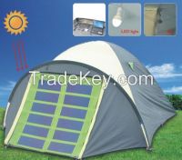 Solar Tent with Solar Panel Charger JS-T001