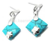 Sell 925 sterling silver earring, turquoise, classy, fashion jewelry