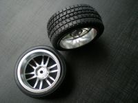 Sell Aluminum 3to8-spoke Wheels 1 pair, offset0-9, 1:10 Car