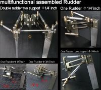Sell multifunctional assembled rudder for the rc model boat direction