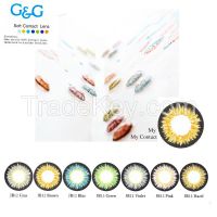 2016 GnG Dueba natural 3ton color contact lenses / wholesale / eye colored contact lenses