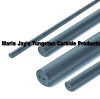 Precision Carbide Rods with Coolant Holes