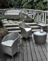 Outdoor Furniture-PE rattan chair Hotsale