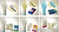 medical glove and exam glove