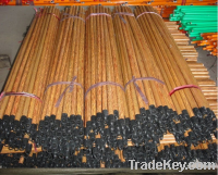 PVC wooden broom sticks handles (Eucalyptus type)