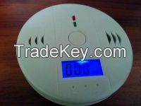 LCD display ceiling mounted Carbon Monoxide gas alarm gas Detector