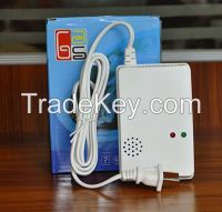 Standalone wall mounted 220v home gas detector gas alarm natural gas leak detector